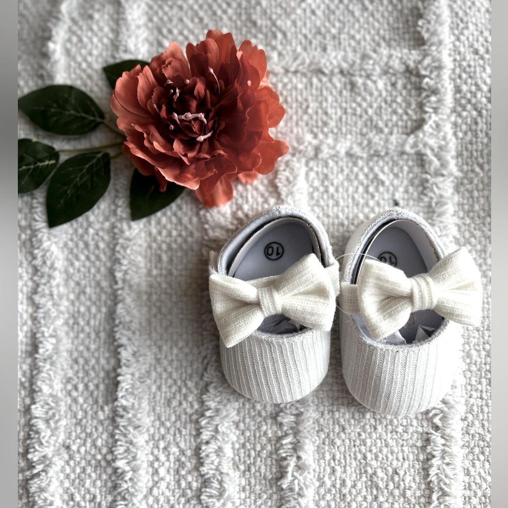 Amazon White Baby Bow Shoes
